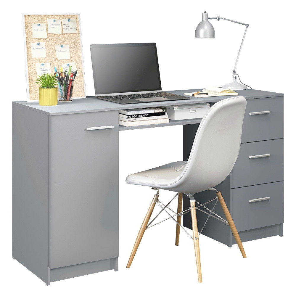 Madesa Home Office 53 inch Computer Writing Desk with 3 Drawers 1 Doo Overstock