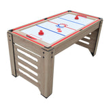 Hathaway Madison 54-inch 6-in-1 Multi Game Room Table, Foosball, Glide Hockey, Table Tennis, Mini Shuffleboard, Mini Bowling