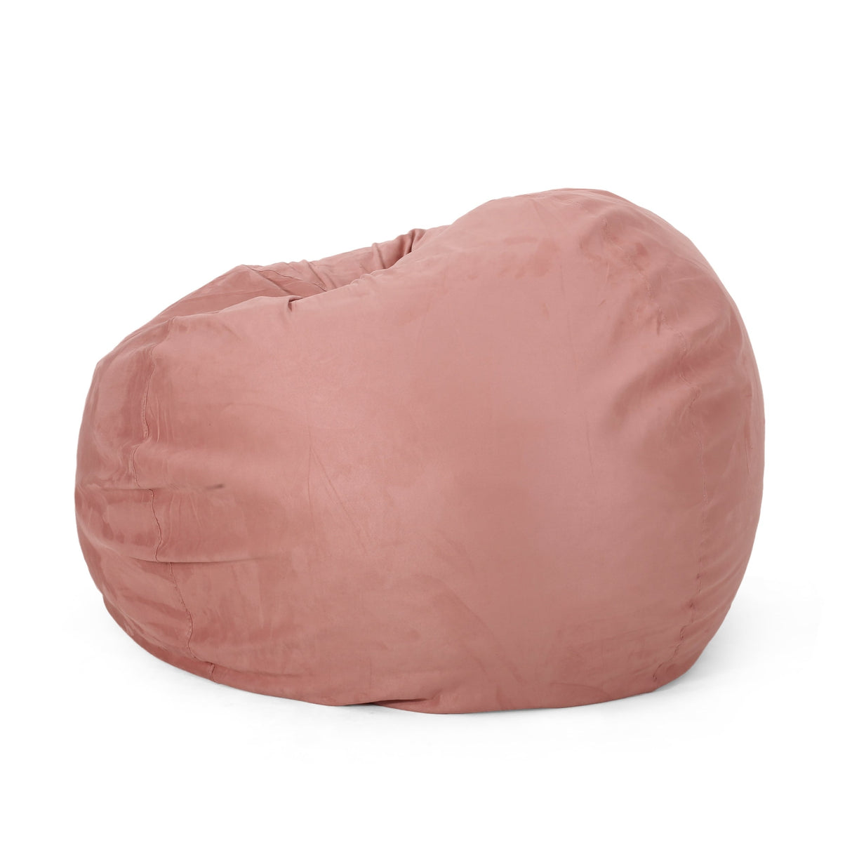 Madison Faux Suede 5-foot Beanbag Chair by Christopher Knight Home