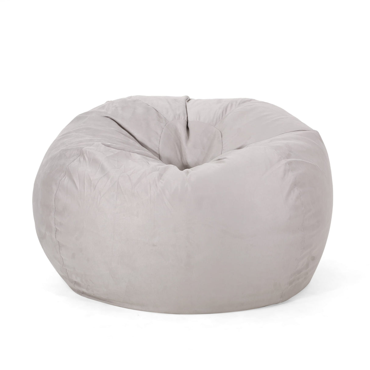 Madison Faux Suede 5-foot Beanbag Chair by Christopher Knight Home