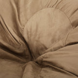 Madison Faux Suede 5-foot Beanbag Chair by Christopher Knight Home