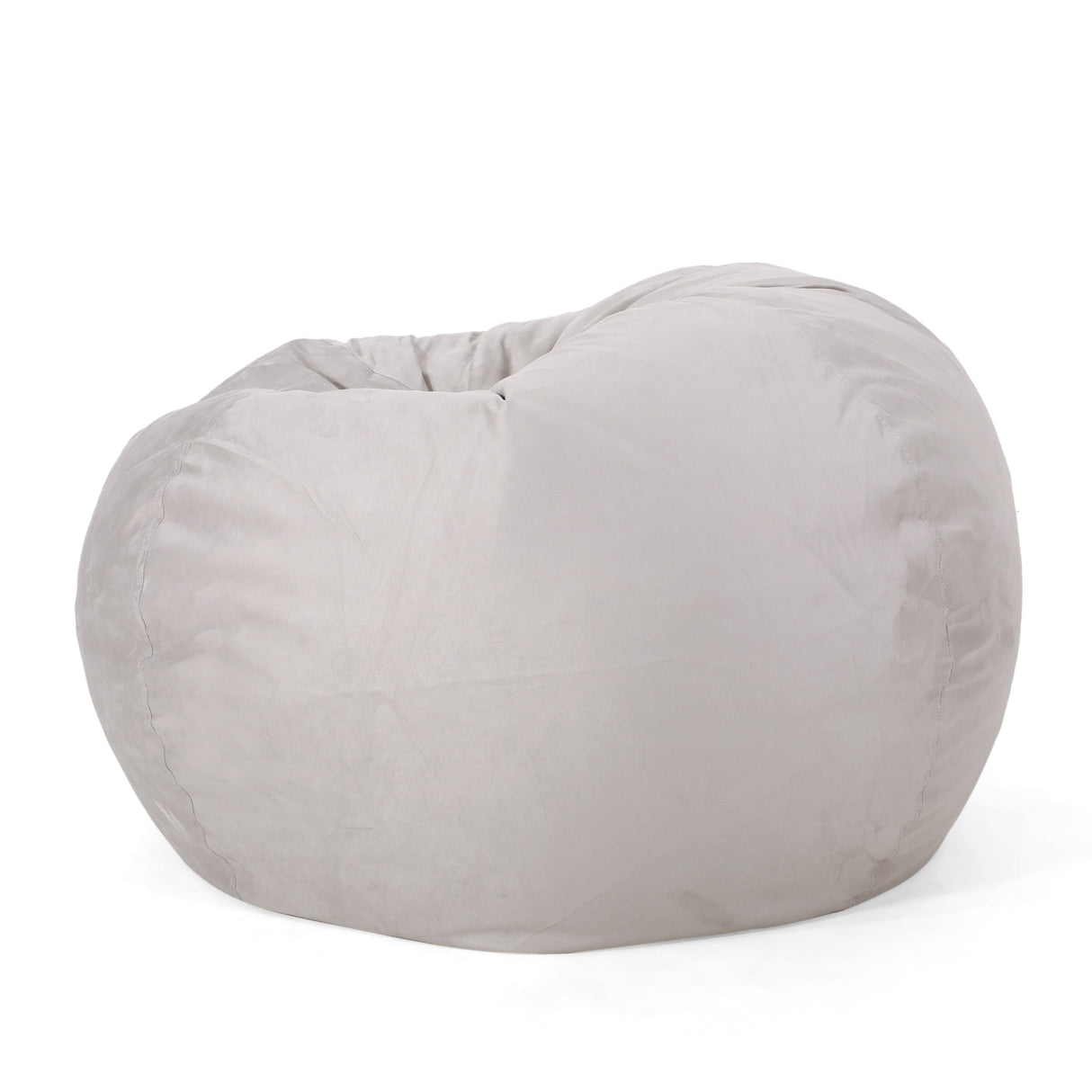 Madison Faux Suede 5-foot Beanbag Chair by Christopher Knight Home