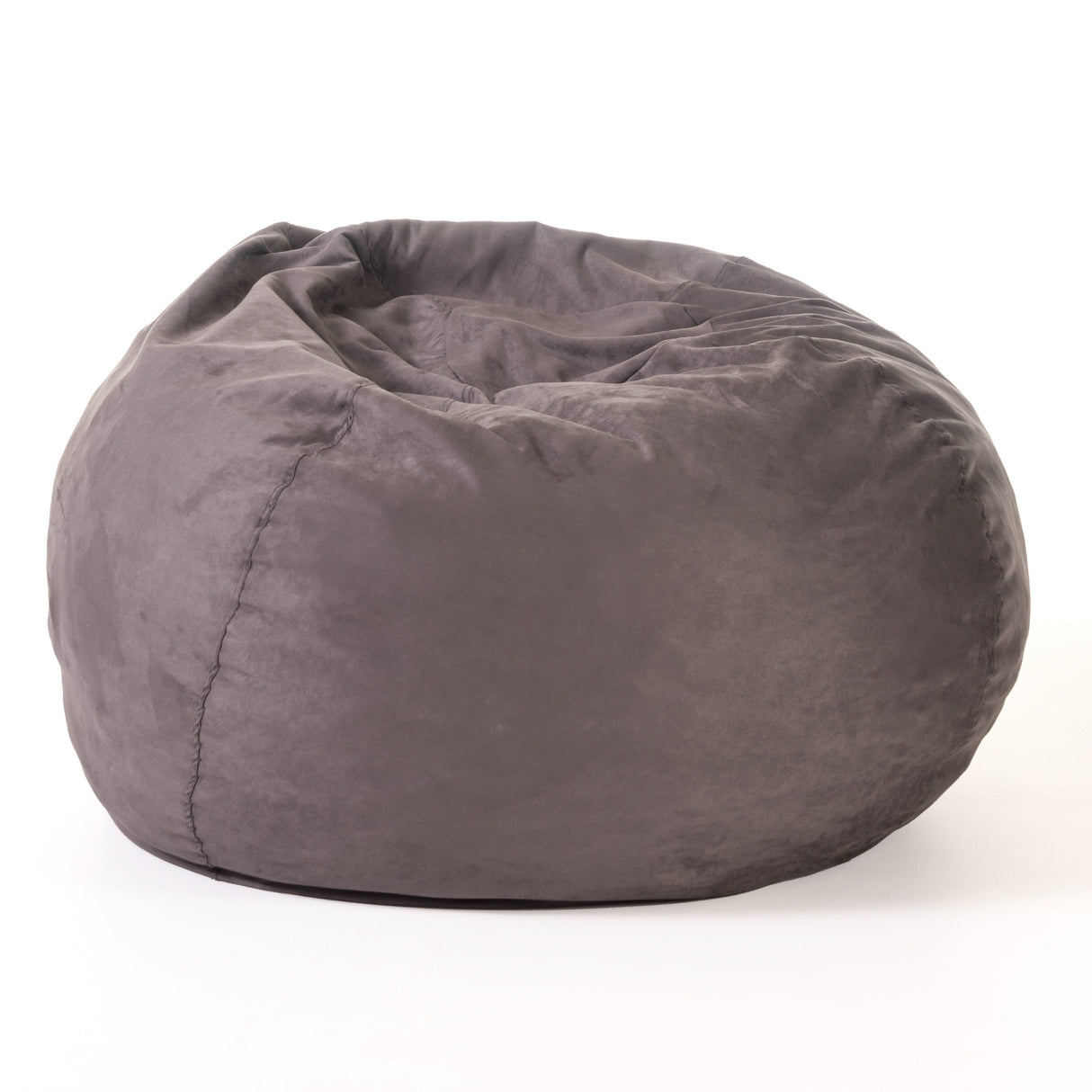 Madison Faux Suede 5-foot Beanbag Chair by Christopher Knight Home