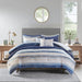 Madison Park Anchorage 8 Piece Printed Seersucker Comforter and Quilt Set Collection