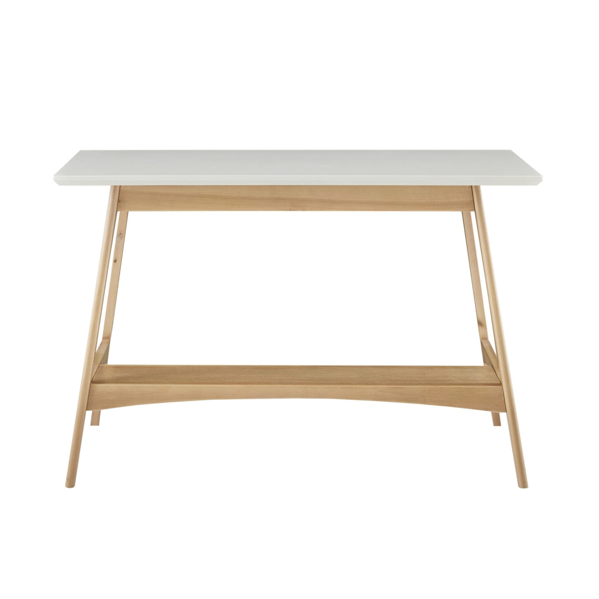 Madison Park Avalon Solid Wood Mid-Century Desk