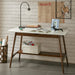 Madison Park Avalon Solid Wood Mid-Century Desk