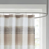 Madison Park Essentials Barret Stripe Print Shower Curtain