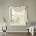 Madison Park Kaylee Solid Lightweight Crushed Sheer Curtain Scarf