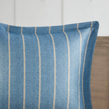 Madison Park Signature Caspian Blue Medallion Print Comforter Set