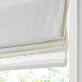 Madison Park Suvi Linen Blend Light Filtering Cordless Roman Shade
