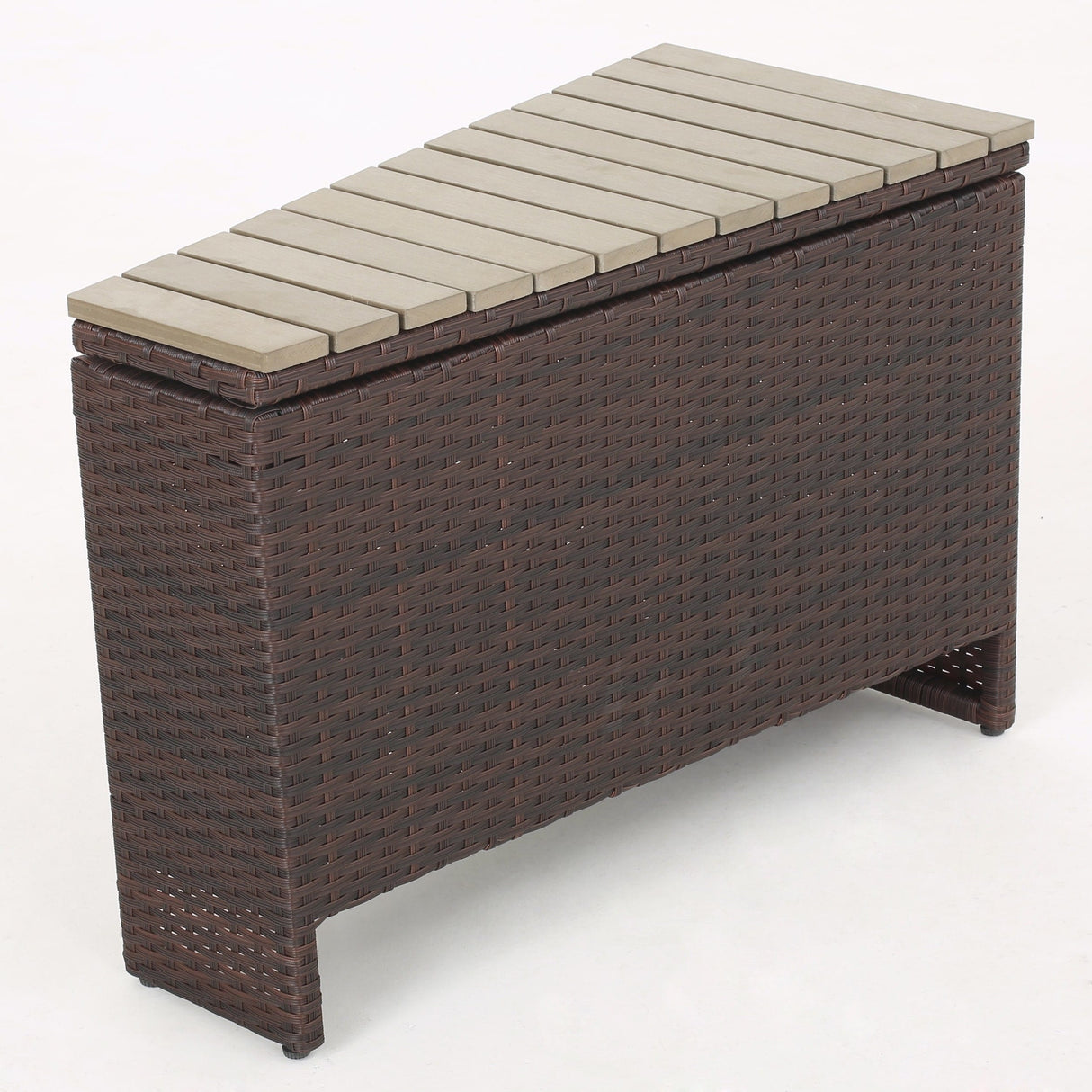 Madras Tortuga Wicker Chat Set by Christopher Knight Home