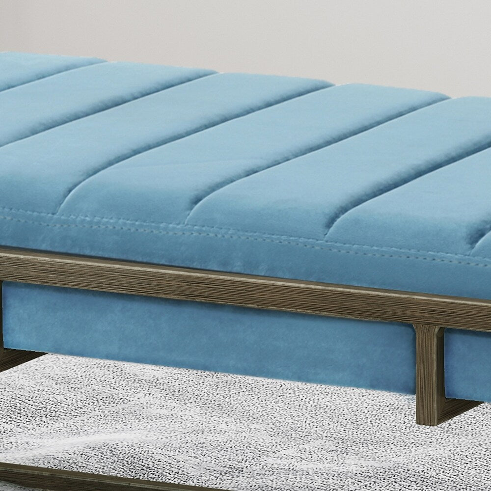 Magdalene Velvet Ottoman Bench by Christopher Knight Home
