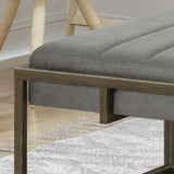 Magdalene Velvet Ottoman Bench by Christopher Knight Home