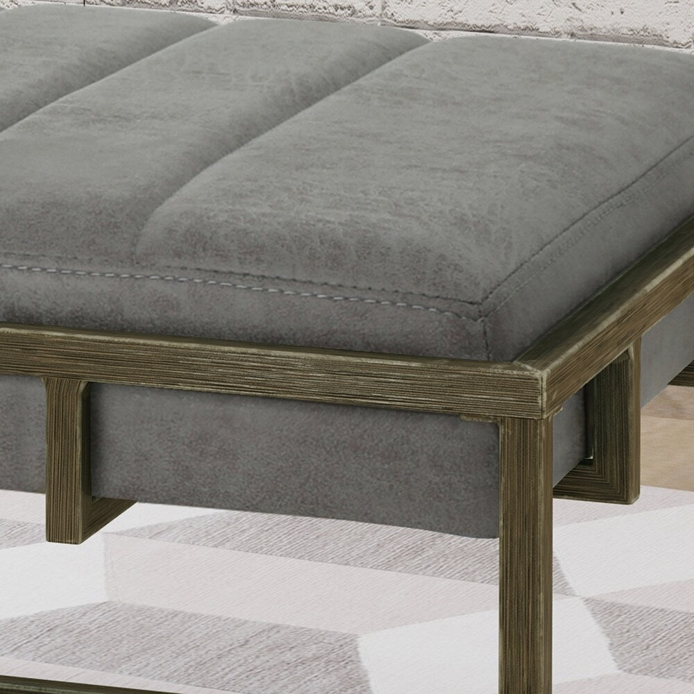 Magdalene Velvet Ottoman Bench by Christopher Knight Home