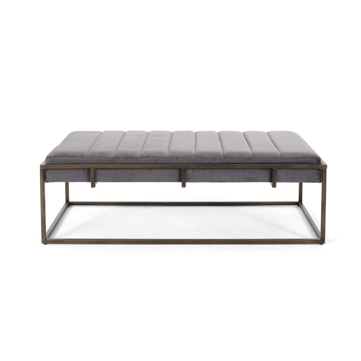 Magdalene Velvet Ottoman Bench by Christopher Knight Home