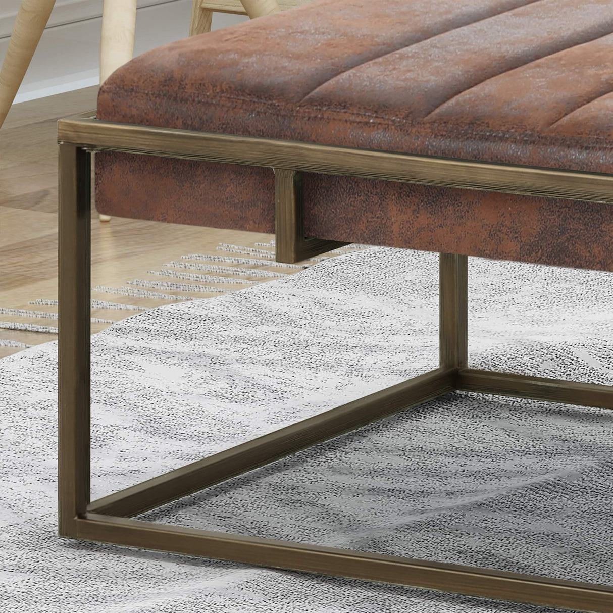 Magdalene Velvet Ottoman Bench by Christopher Knight Home