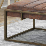 Magdalene Velvet Ottoman Bench by Christopher Knight Home