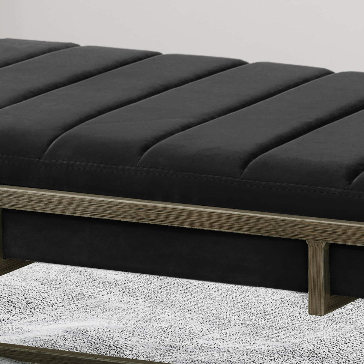 Magdalene Velvet Ottoman Bench by Christopher Knight Home