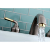 Kingston Brass Magellan 3-Hole Deck Mount Roman Tub Faucet