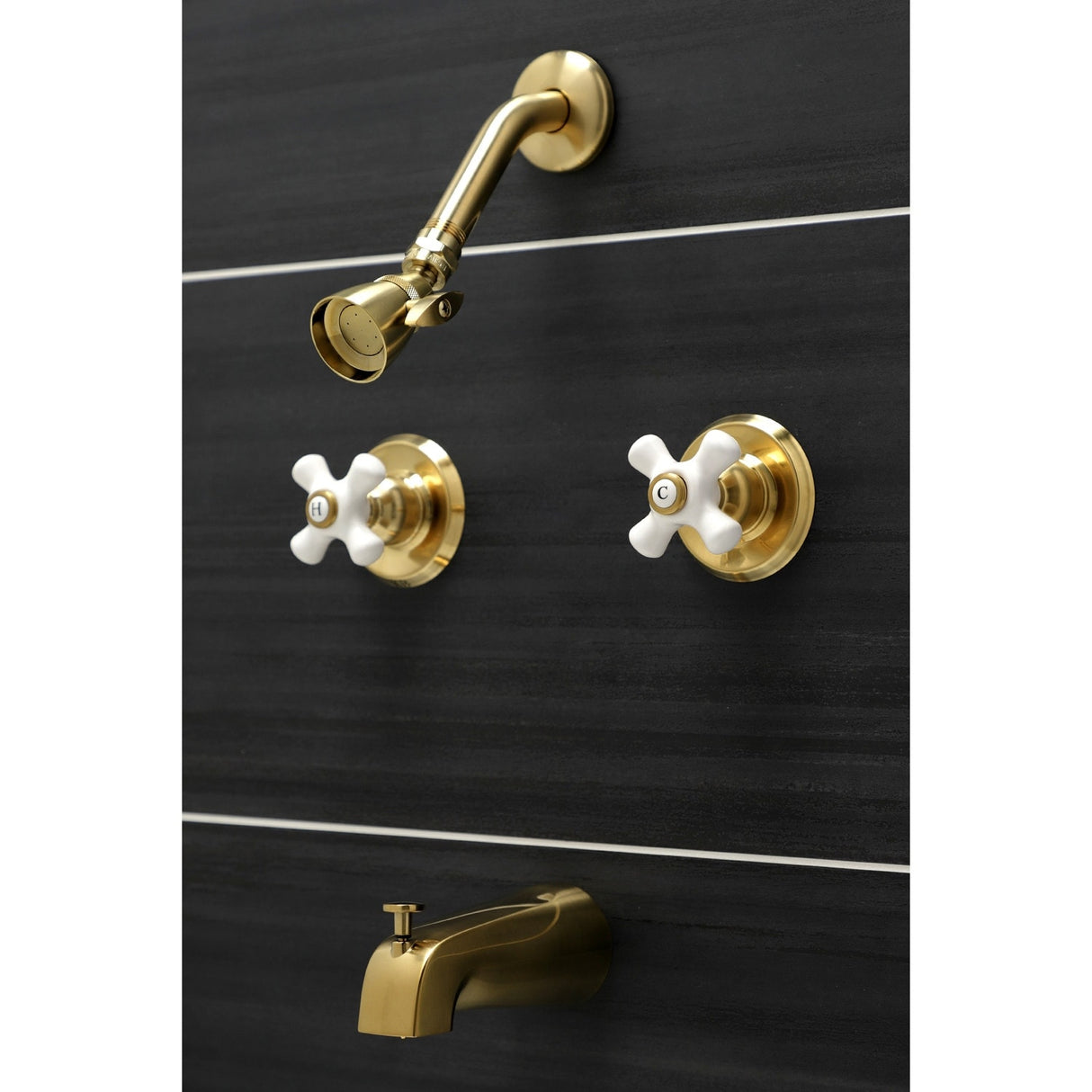 Kingston Brass Magellan Tub and Shower Faucet