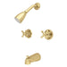 Kingston Brass Magellan Two-Handle Tub and Shower Faucet