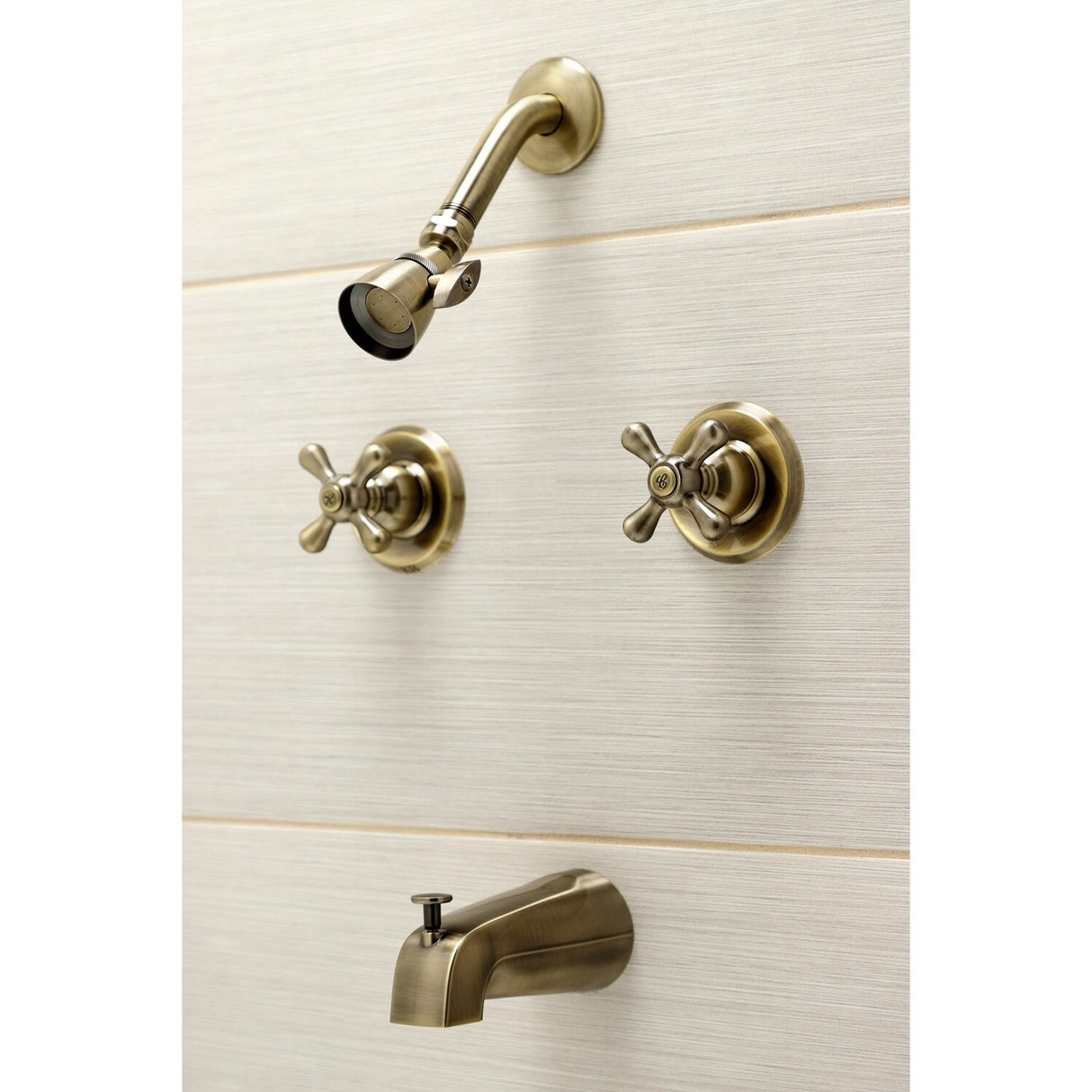 Kingston Brass Magellan Two-Handle Tub and Shower Faucet