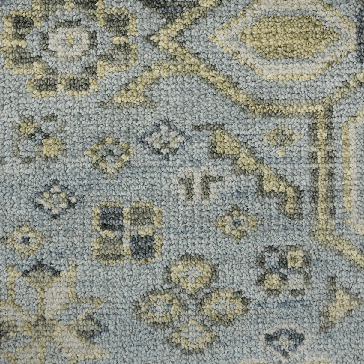 Magi Diviana Jane Sky Blue Hand-Knotted Wool Area Rug