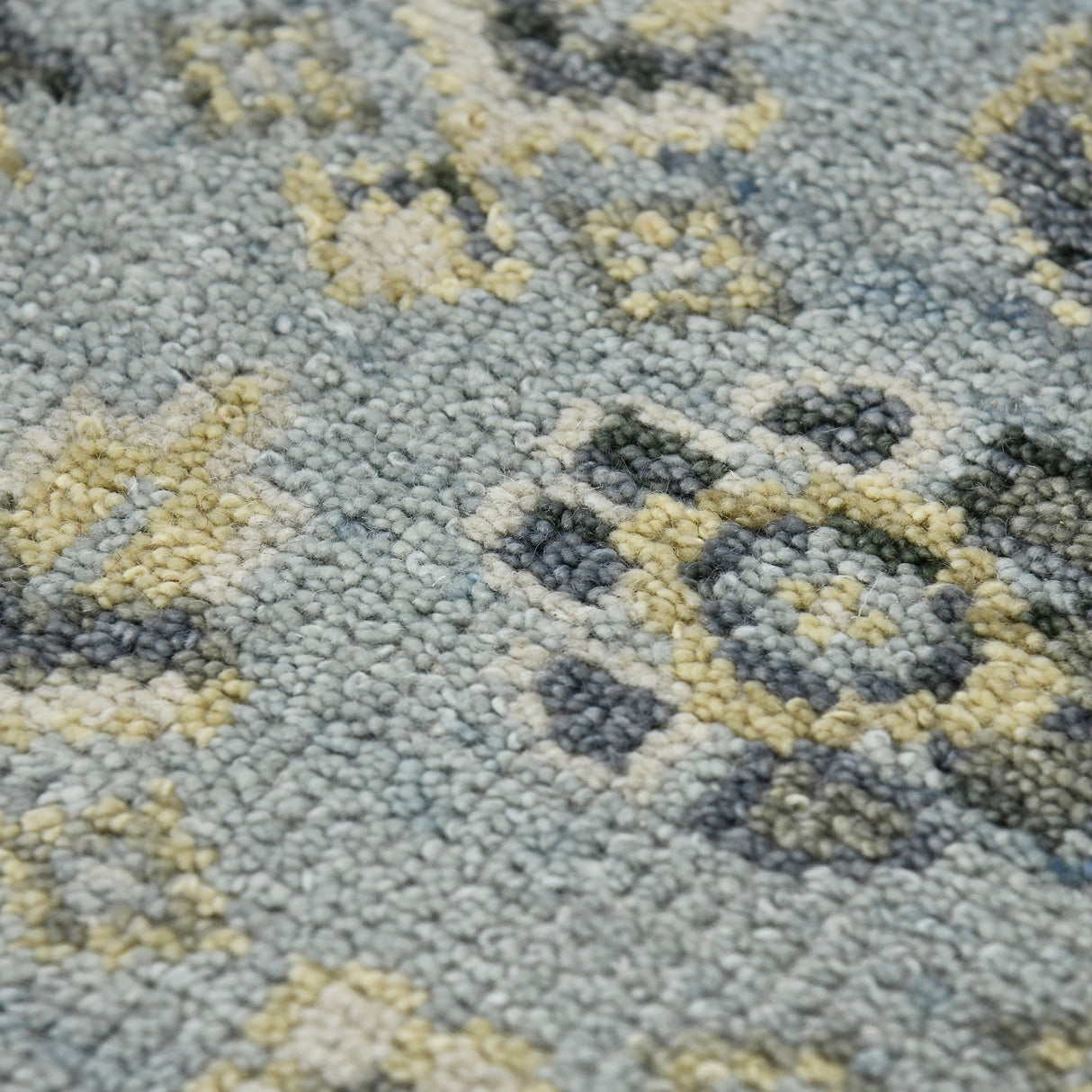 Magi Diviana Jane Sky Blue Hand-Knotted Wool Area Rug