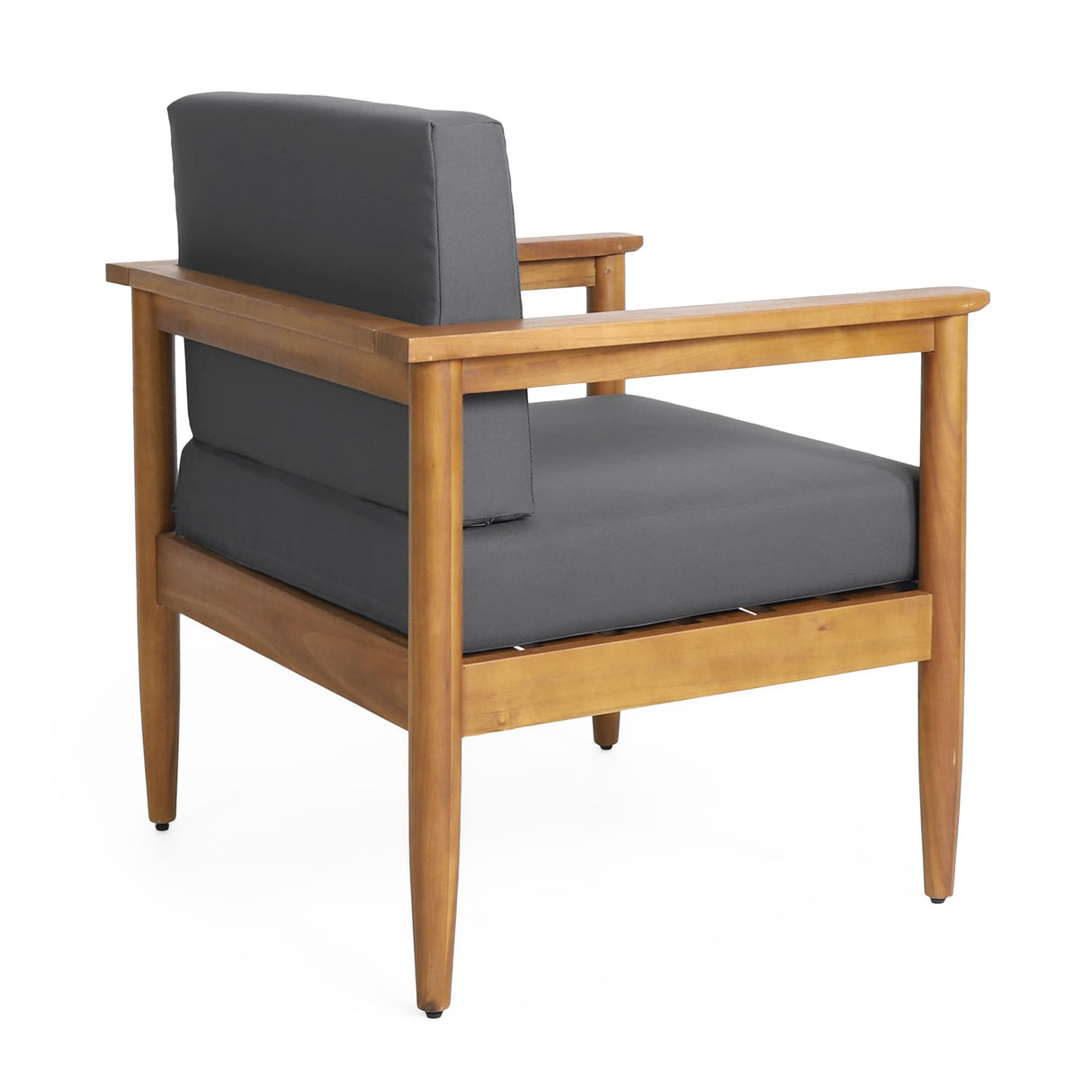 Magnolia Outdoor Acacia Wood Chat Set by Christopher Knight Home