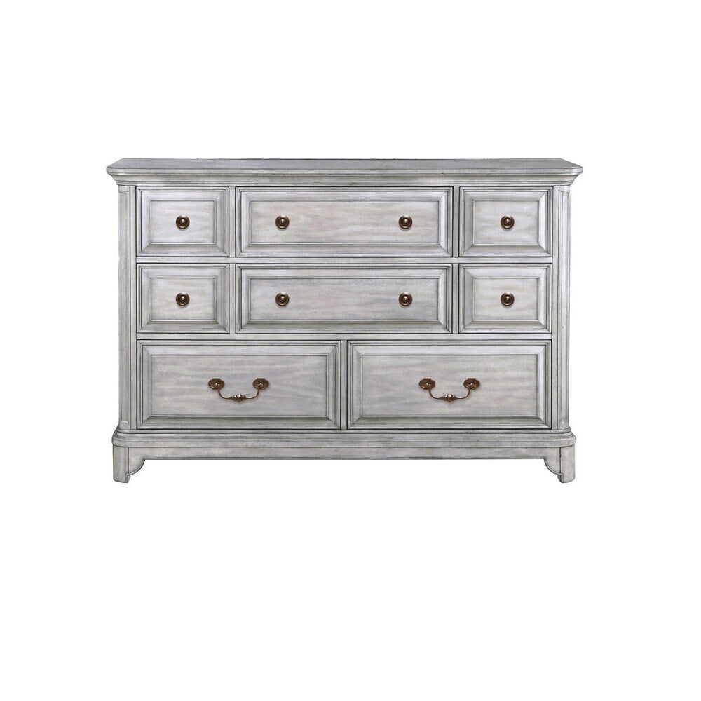 Magnussen B3341 Windsor Lane White Finish Wood Drawer Dresser