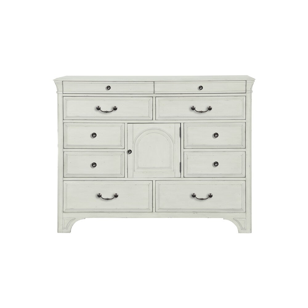 Magnussen Home Furnishings B3681 Hancock Park Vintage White 10-Drawer Chesser