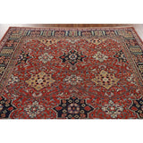 Mahal Persian Antique Rug Hand-Knotted Wool Carpet - 7'4"x 10'3"
