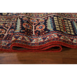 Mahal Persian Antique Rug Hand-Knotted Wool Carpet - 7'4"x 10'3"