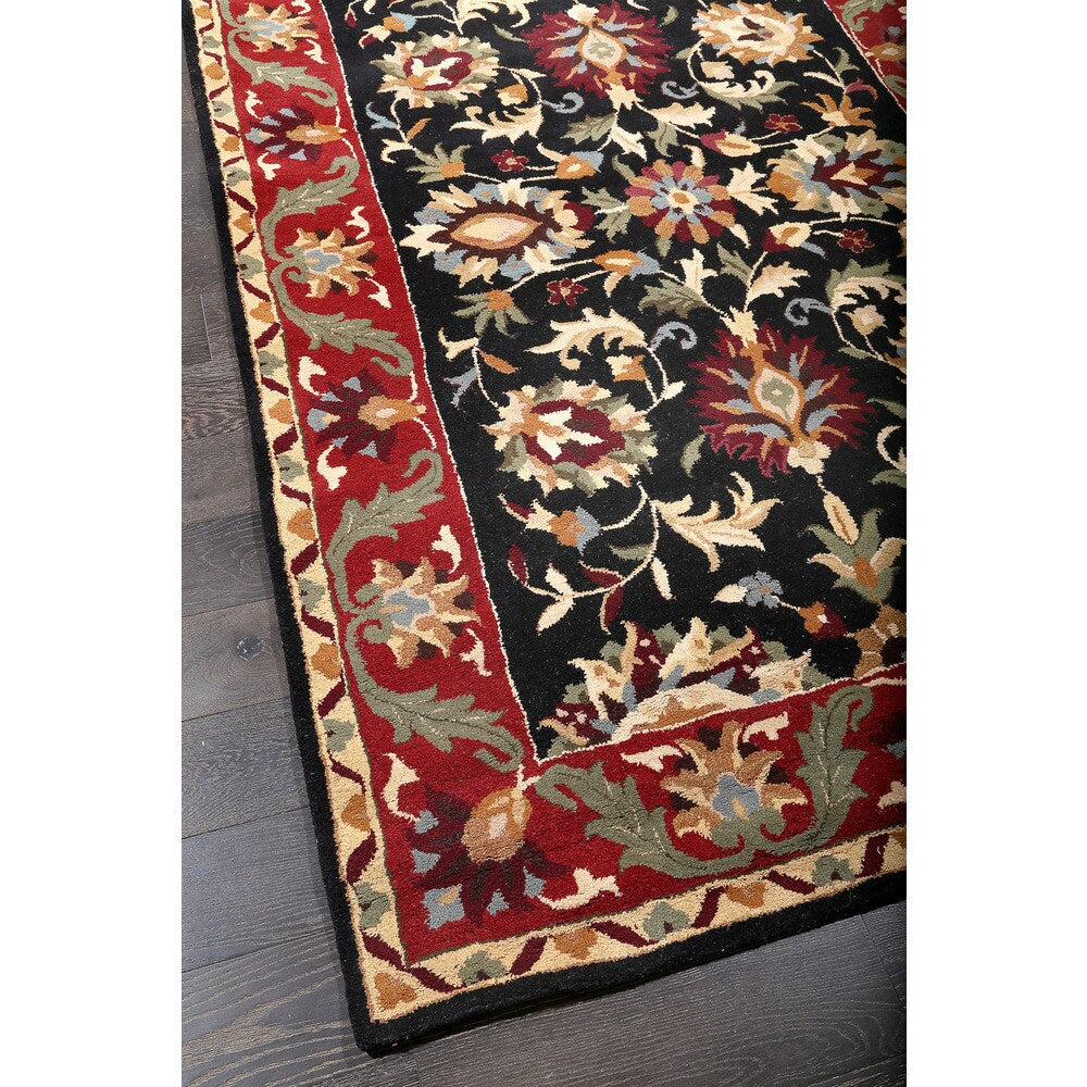 Mahi Floral Persian-style Wool Floral Area Rug (6' x 9')