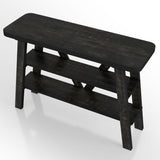 Maison Farmhouse 47-inch 2-Open Shelf Console Table