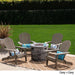 Maison Outdoor 5 Piece Adirondack Chair Set by Christopher Knight Home