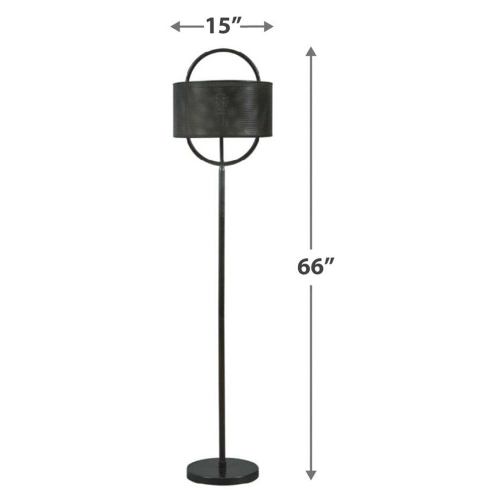Carbon Loft Marquez Metal Floor Lamp