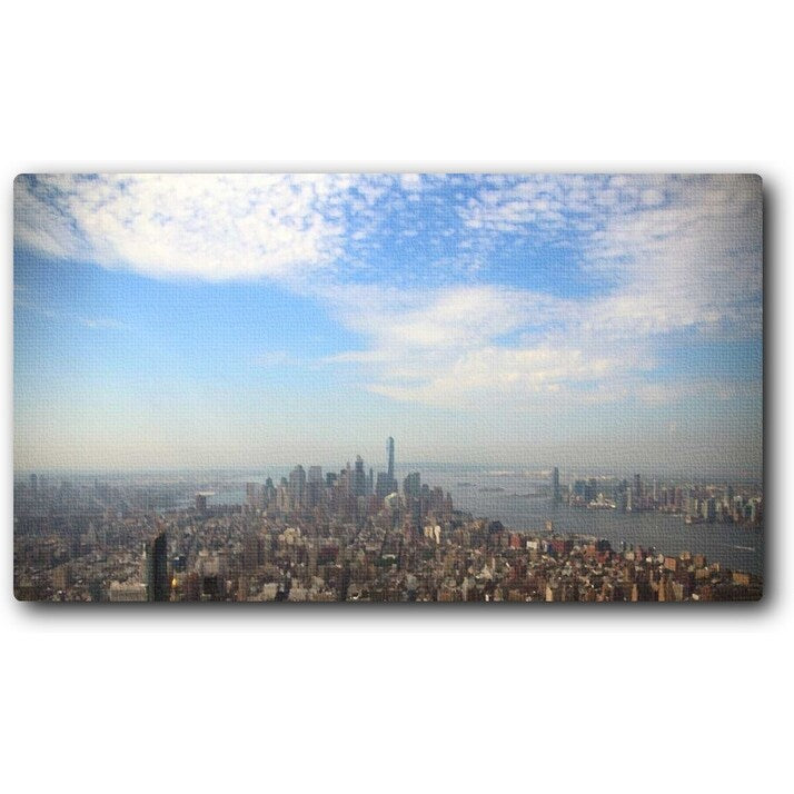 Majestic City 1 24x12 Gallery Wrapped Stretched Canvas