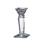 Majestic Gifts Inc European Glass Candlesticks -10" Height - Set/2 - 10"