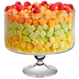 Majestic Gifts Inc. Glass Footed Trifle Bowl