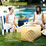 Majestic Home Goods Ellie Ottoman