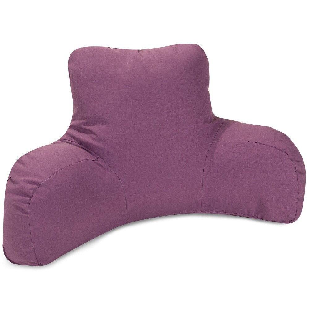 Majestic Home Goods Solid Reading Bed Pillow 33 X 6 X 18