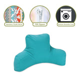 Majestic Home Goods Solid Reading Bed Pillow 33 X 6 X 18