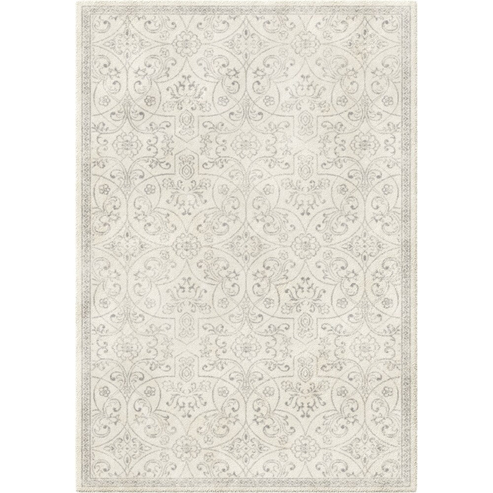 Majestic Traditional Floral Area Rug - 6'6" x 9'6"
