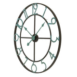 Makel Large Wall Clock - 31.5"H x 31.5"W x 2"D