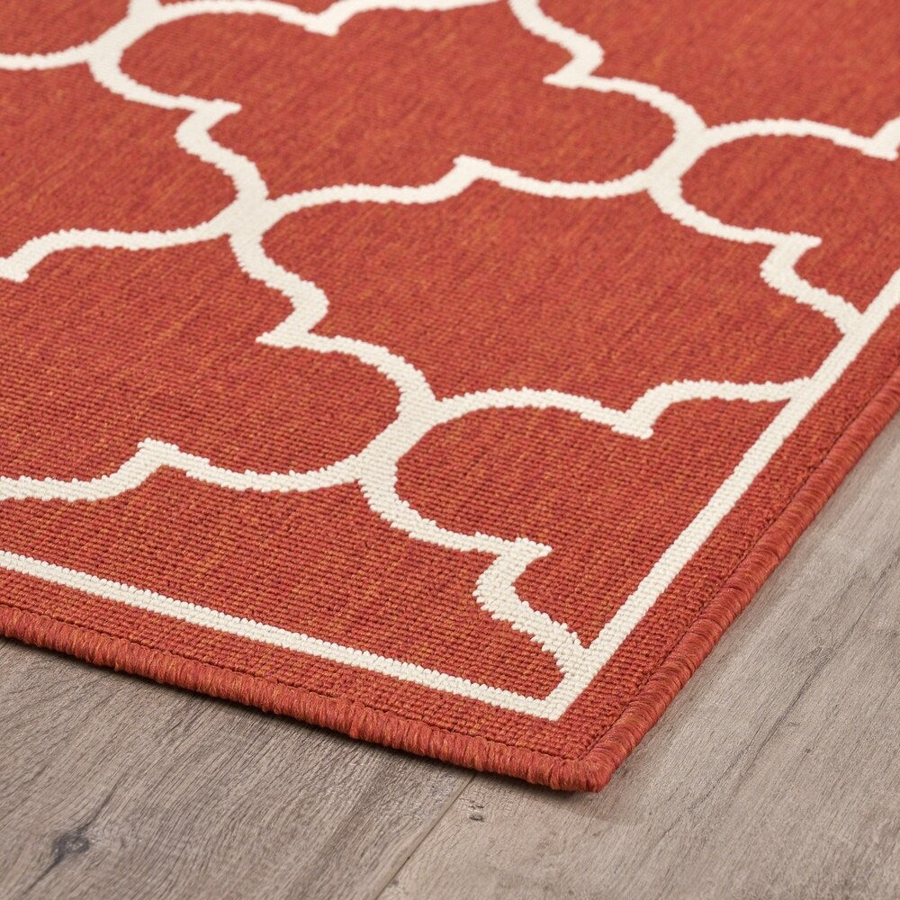 Makena Indoor Geometric Area Rug by Christopher Knight Home - 5'3 X 7'6