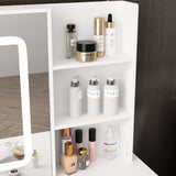 Makeup Vanity Set with 3 model Light & Stool