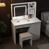 Makeup Vanity Set with 3 model Light & Stool