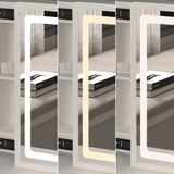 Makeup Vanity Set with Mirror and lights and stool