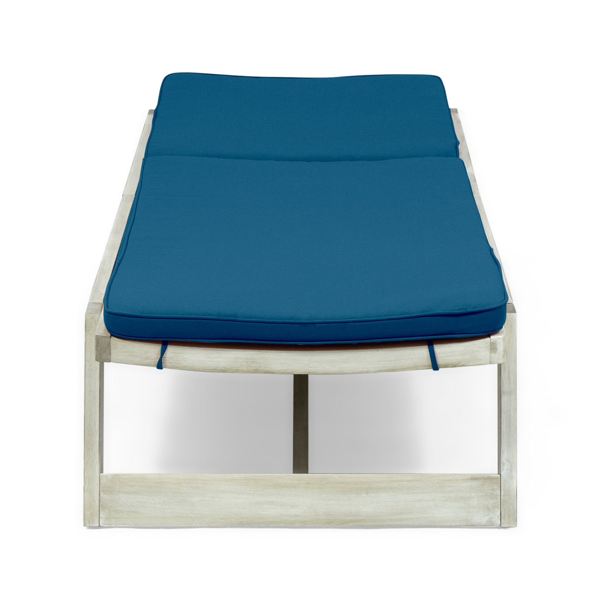 Maki Acacia Wood Chaise Lounge Set by Christopher Knight Home